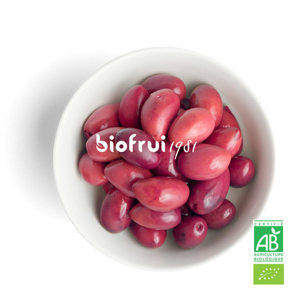 Olive kalamon noire de kalamata en saumure traditionnelle bio - 2