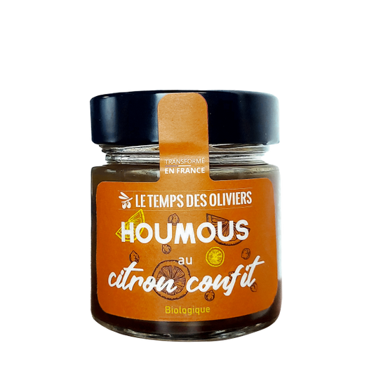 Houmous au citron confit bio - 1
